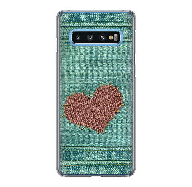 Galaxy S10 SC-03L docomo 高画質仕上げ 背面印刷 ハードケース ビッグハート