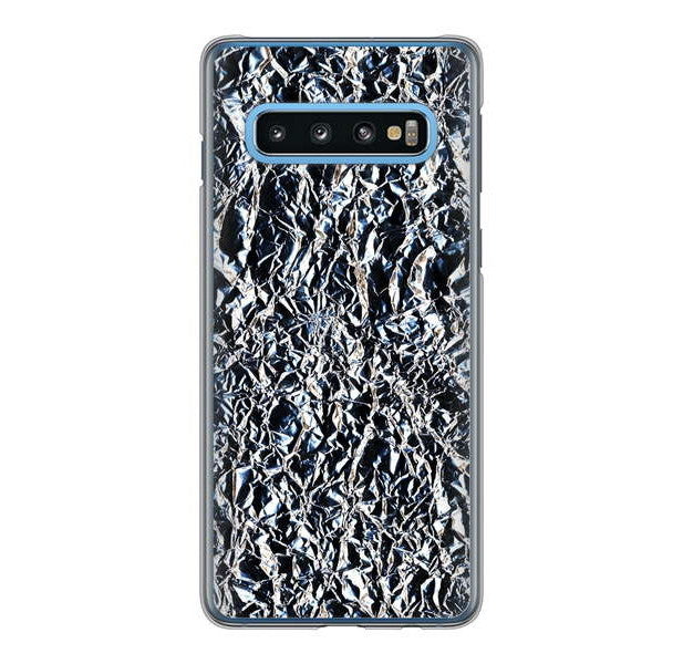 Galaxy S10 SC-03L docomo 高画質仕上げ 背面印刷 ハードケース 【EK835 スタイリッシュアルミシルバー】