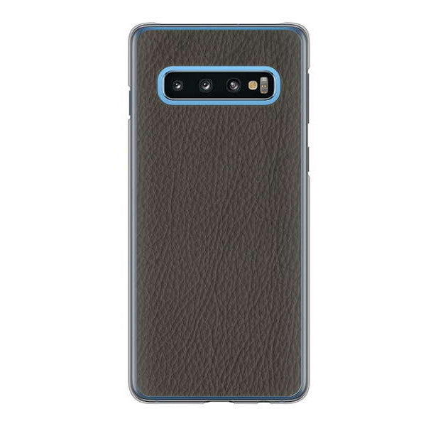 Galaxy S10 SC-03L docomo 高画質仕上げ 背面印刷 ハードケース レザー風