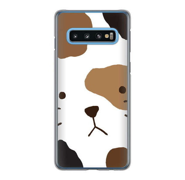 Galaxy S10 SC-03L docomo 高画質仕上げ 背面印刷 ハードケース 【IA801 みけ】