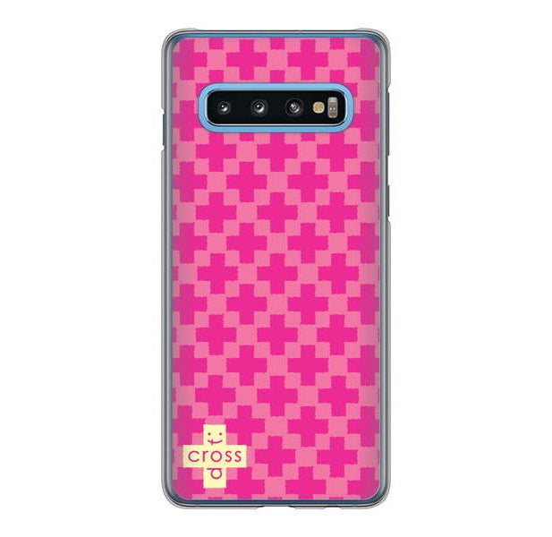 Galaxy S10 SC-03L docomo 高画質仕上げ 背面印刷 ハードケース クロスドット