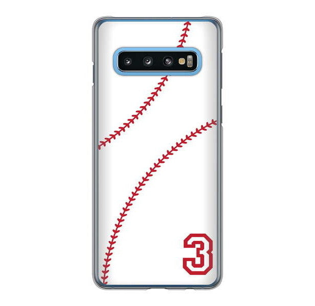 Galaxy S10 SC-03L docomo 高画質仕上げ 背面印刷 ハードケース baseball