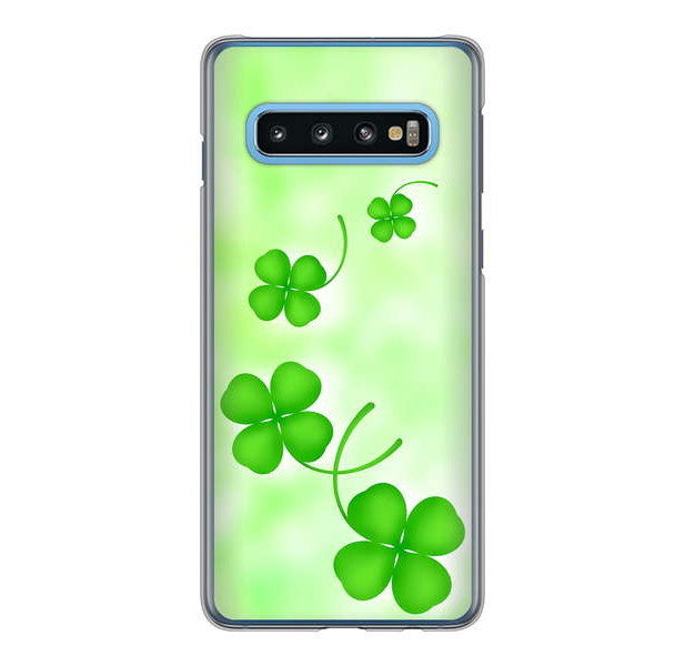 Galaxy S10 SC-03L docomo 高画質仕上げ 背面印刷 ハードケース 【VA819 まいおりる幸運】
