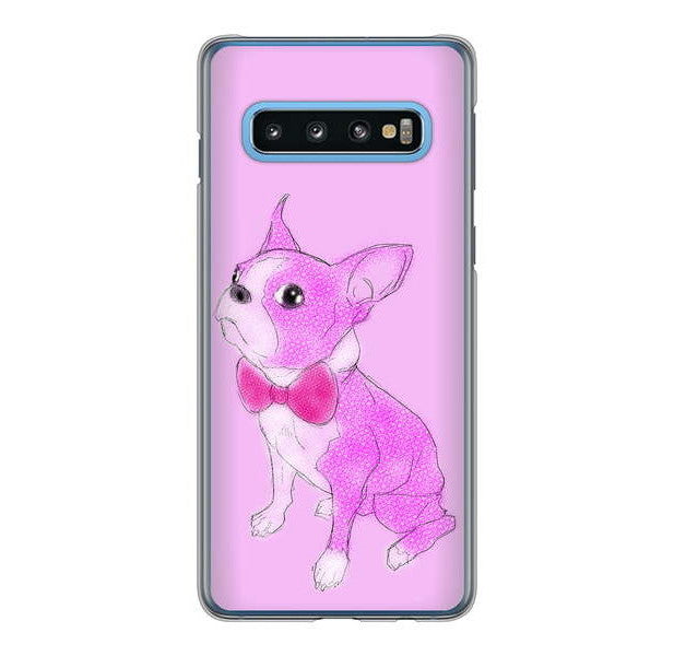 Galaxy S10 SC-03L docomo 高画質仕上げ 背面印刷 ハードケース ボストンテリア