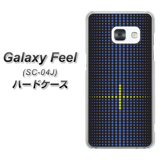 docomo ギャラクシー フィール SC-04J 高画質仕上げ 背面印刷 ハードケース【IB907 グラデーションドット】