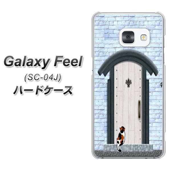 docomo ギャラクシー フィール SC-04J 高画質仕上げ 背面印刷 ハードケース【YA951 石ドア01】