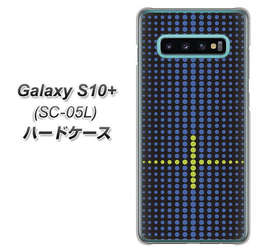 docomo ギャラクシー S10+ オリンピック限定モデル SC-05L 高画質仕上げ 背面印刷 ハードケース【IB907 グラデーションドット】