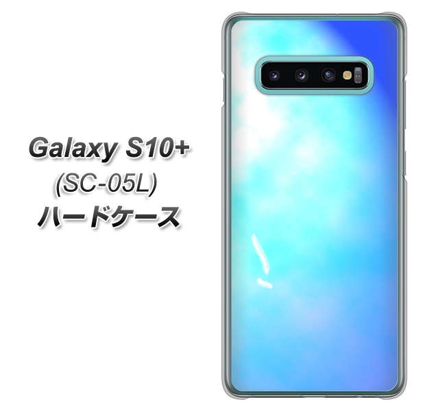 docomo ギャラクシー S10+ オリンピック限定モデル SC-05L 高画質仕上げ 背面印刷 ハードケース【YJ291 デザイン 光】