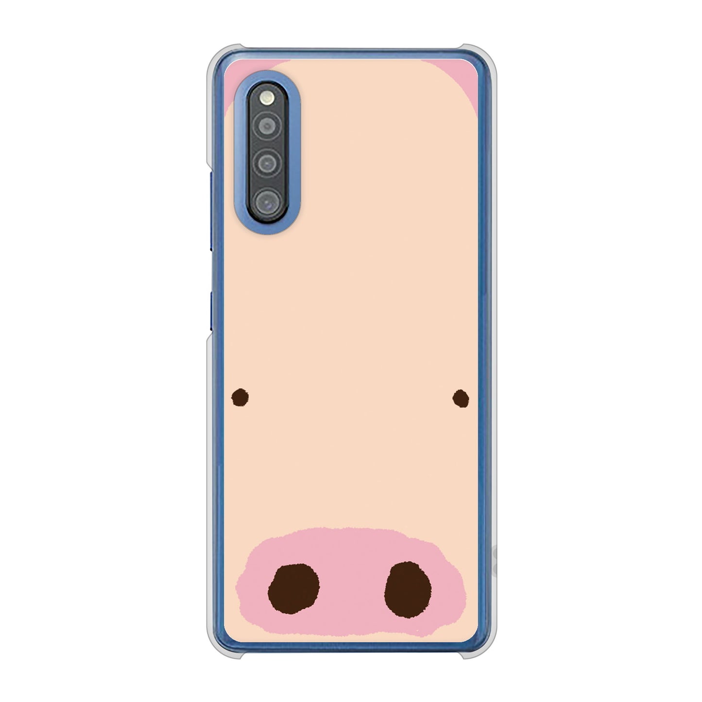 Galaxy A41 SC-41A docomo 高画質仕上げ 背面印刷 ハードケース ドアップアニマル