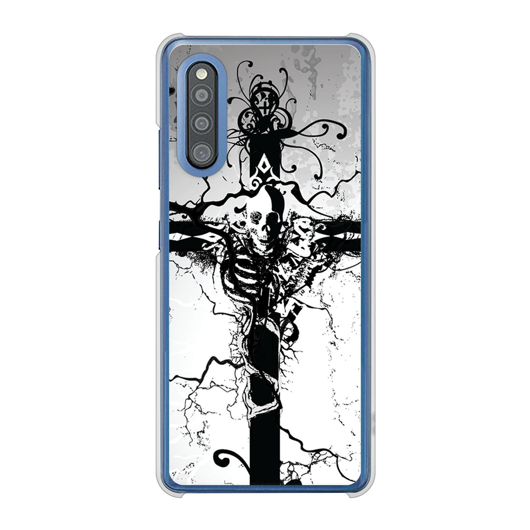 Galaxy A41 SC-41A docomo 高画質仕上げ 背面印刷 ハードケース 【432 張付の骸】