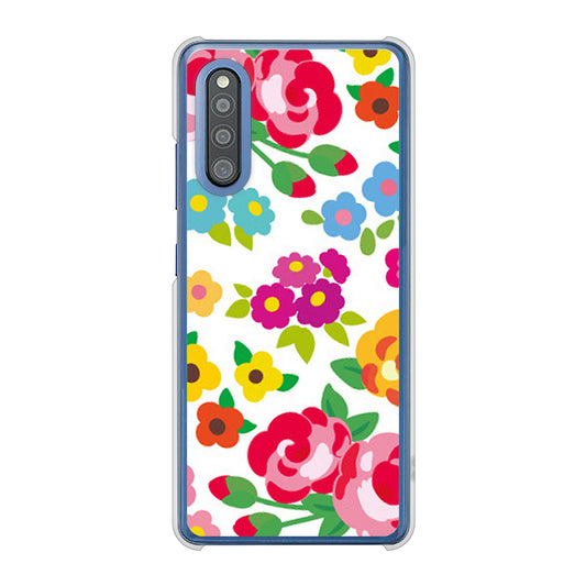 Galaxy A41 SC-41A docomo 高画質仕上げ 背面印刷 ハードケース 【776 5月のフラワーガーデン】