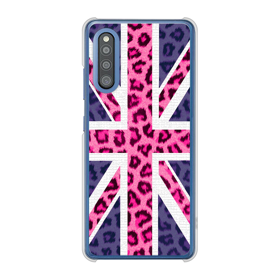 Galaxy A41 SC-41A docomo 高画質仕上げ 背面印刷 ハードケース ユニオンジャック