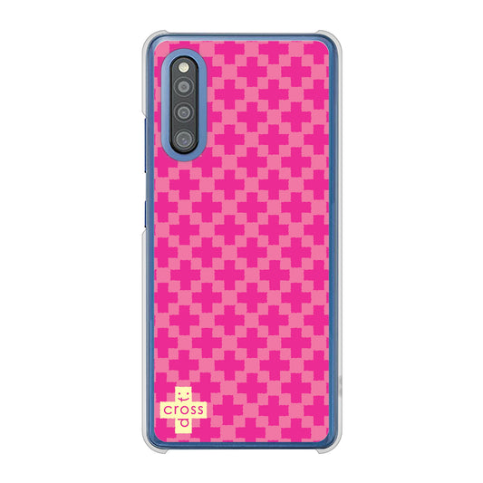 Galaxy A41 SC-41A docomo クロスドット ハードケース 背面印刷