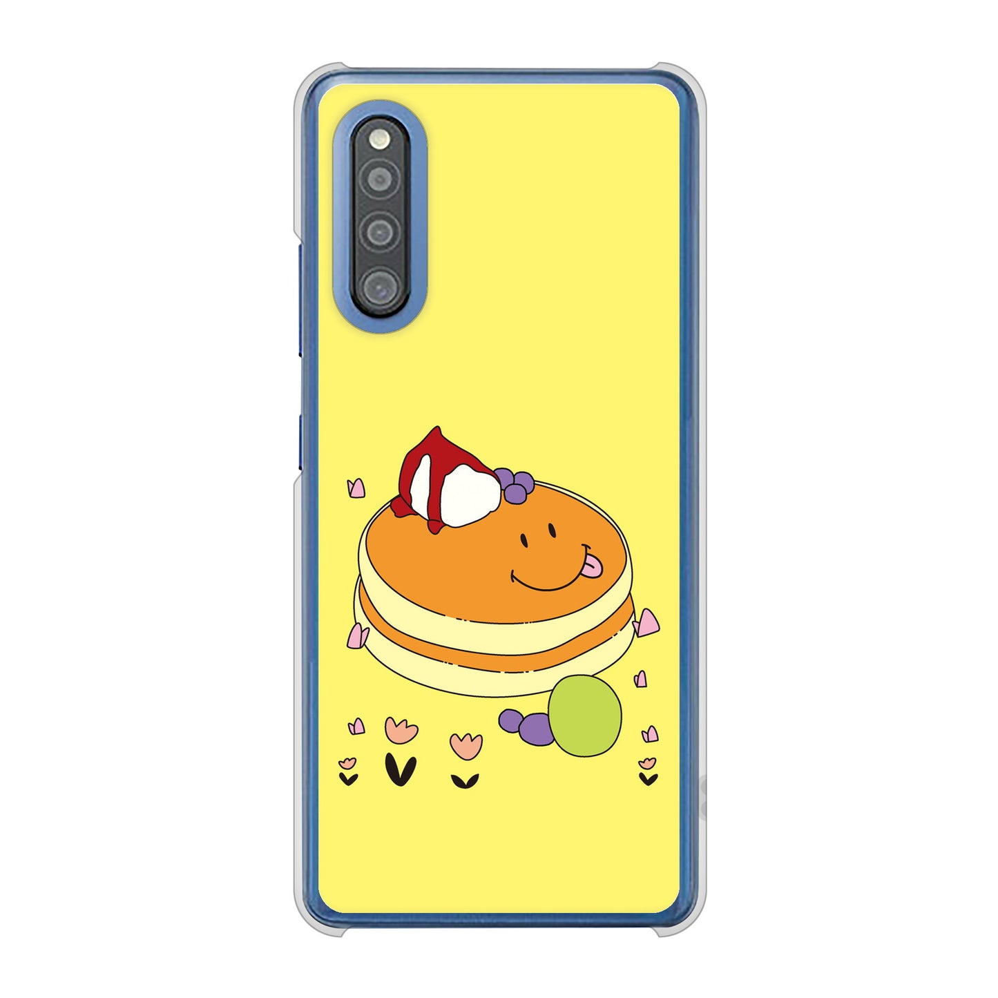 Galaxy A41 SC-41A docomo 高画質仕上げ 背面印刷 ハードケース スイーツイラスト