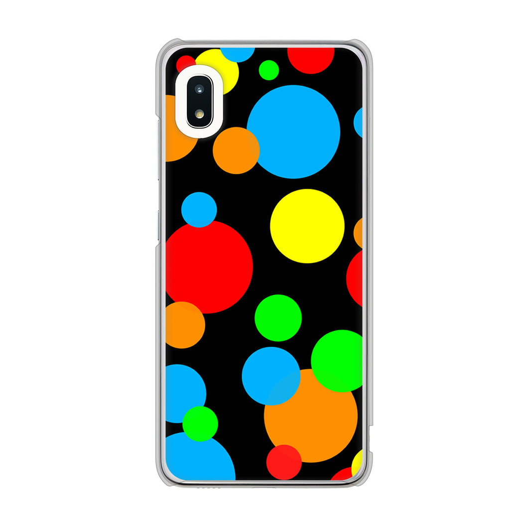 Galaxy A21 SC-42A docomo 高画質仕上げ 背面印刷 ハードケース 【076 シンプル(大阪のおばちゃん)】