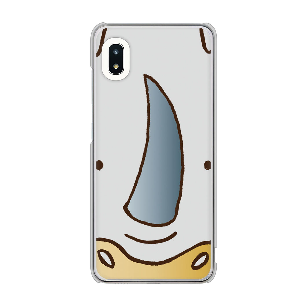 Galaxy A21 SC-42A docomo 高画質仕上げ 背面印刷 ハードケース ドアップアニマル