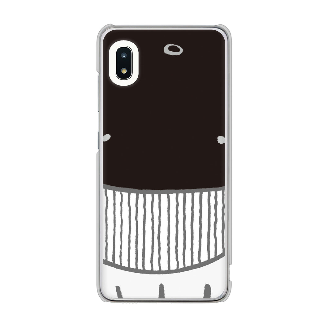 Galaxy A21 SC-42A docomo 高画質仕上げ 背面印刷 ハードケース ドアップアニマル