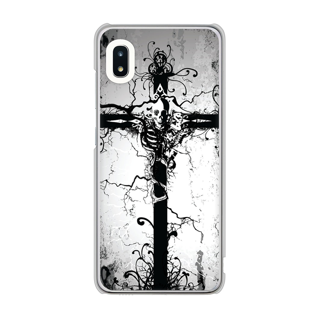 Galaxy A21 SC-42A docomo 高画質仕上げ 背面印刷 ハードケース 【432 張付の骸】