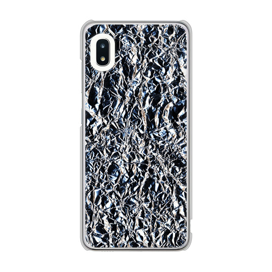 Galaxy A21 SC-42A docomo 高画質仕上げ 背面印刷 ハードケース 【EK835 スタイリッシュアルミシルバー】