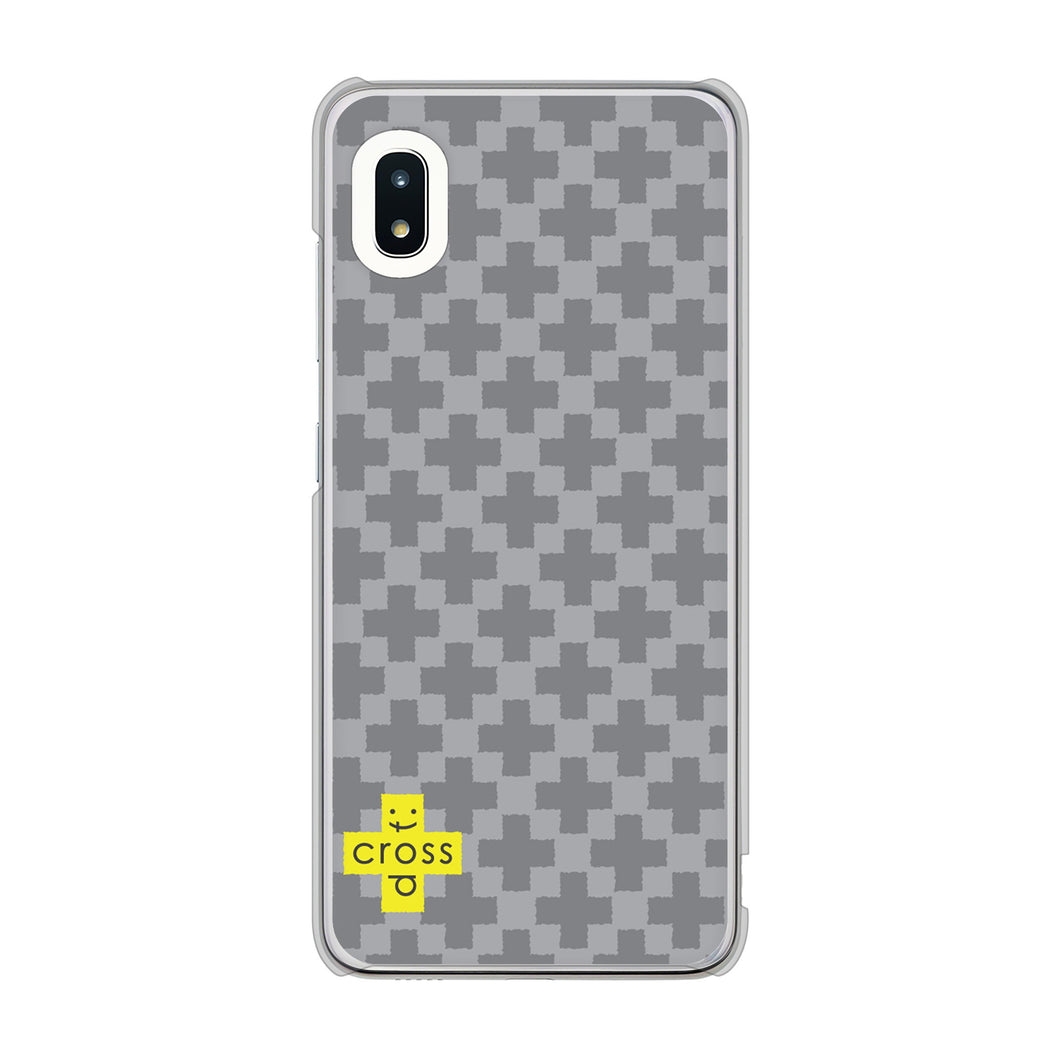 Galaxy A21 SC-42A docomo 高画質仕上げ 背面印刷 ハードケース クロスドット