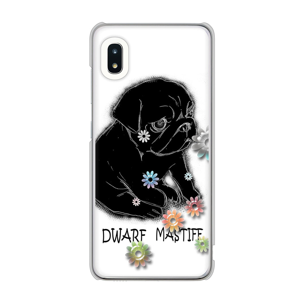 Galaxy A21 SC-42A docomo 高画質仕上げ 背面印刷 ハードケース パグ