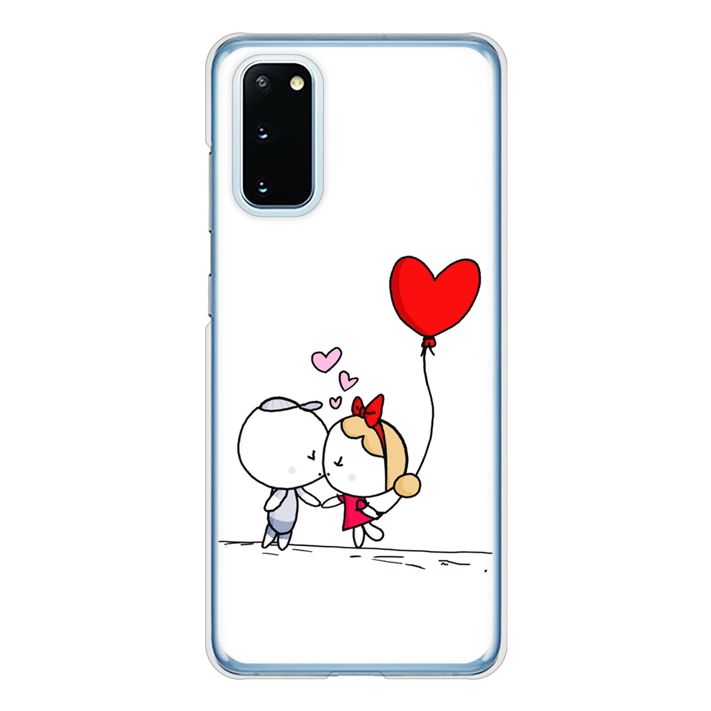 Galaxy S20 5G SC-51A docomo 高画質仕上げ 背面印刷 ハードケース カップル