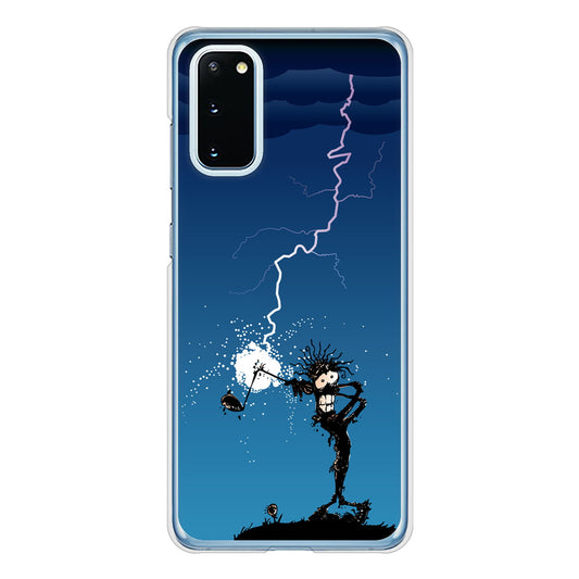 Galaxy S20 5G SC-51A docomo 高画質仕上げ 背面印刷 ハードケース 【417 ゴルファーの苦難】