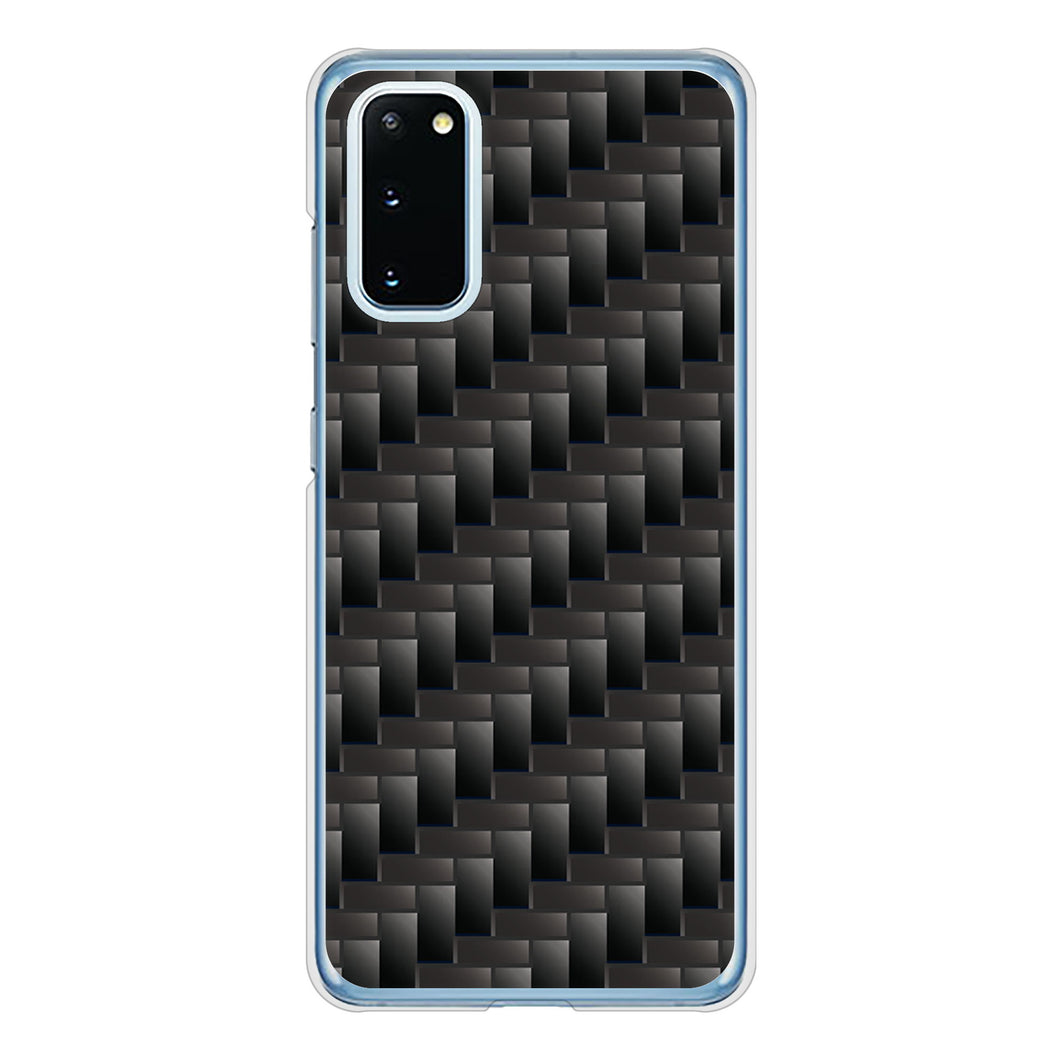 Galaxy S20 5G SC-51A docomo 高画質仕上げ 背面印刷 ハードケース 【461 カーボン】