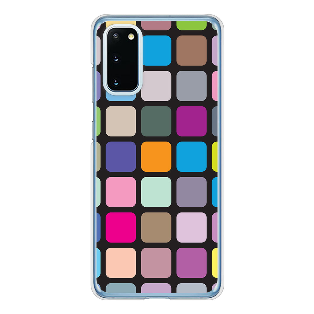Galaxy S20 5G SC-51A docomo 高画質仕上げ 背面印刷 ハードケース 【509 カラースクエア】