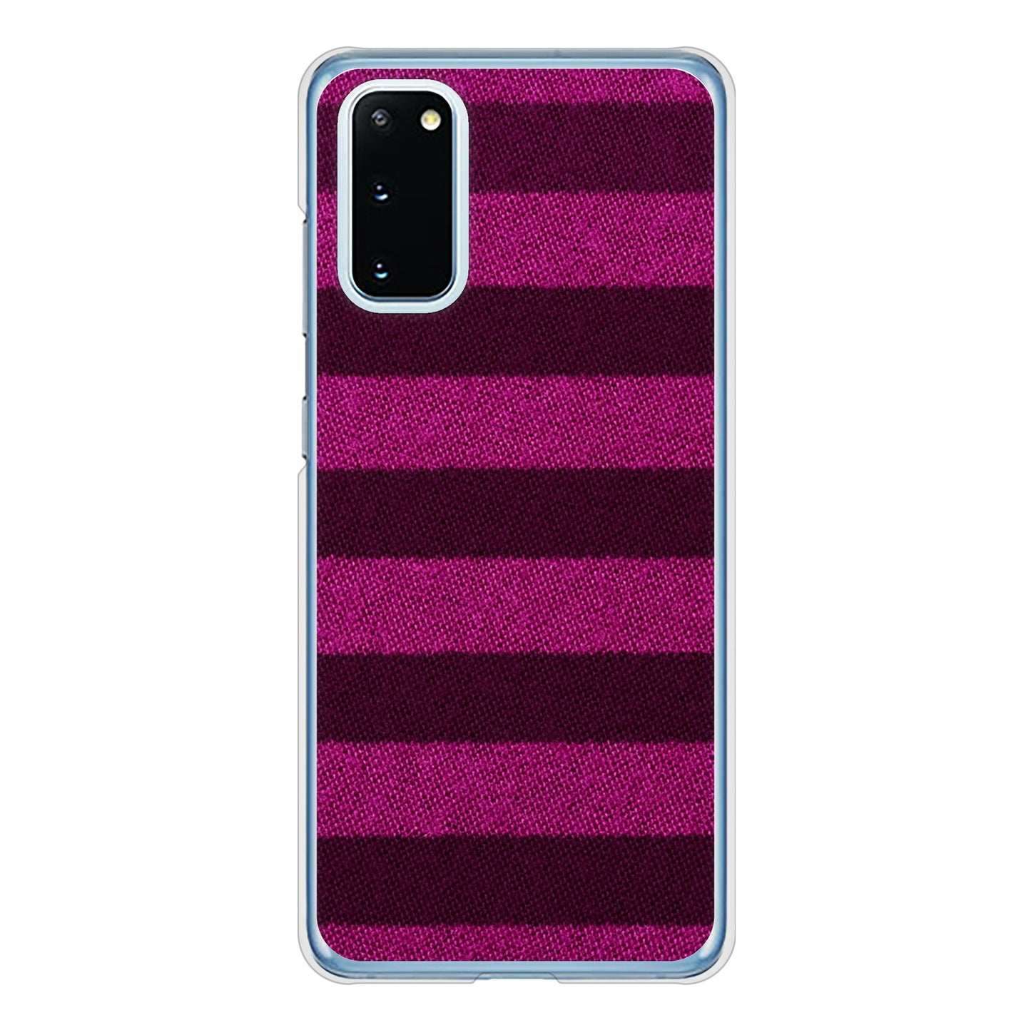 Galaxy S20 5G SC-51A docomo 高画質仕上げ 背面印刷 ハードケース シンプルボーダー