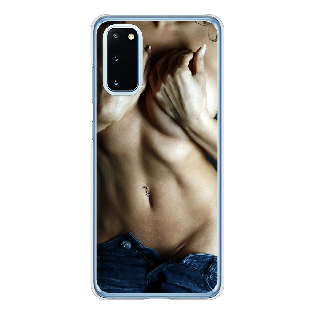 Galaxy S20 5G SC-51A docomo 高画質仕上げ 背面印刷 ハードケース 【602 ボディライン】