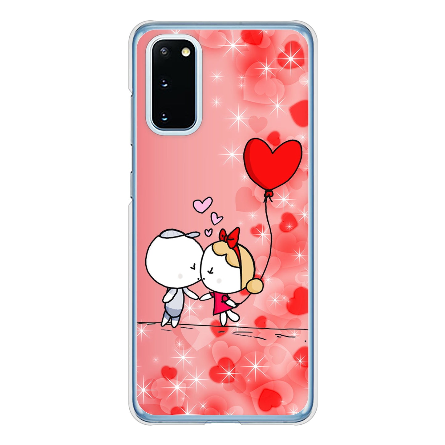 Galaxy S20 5G SC-51A docomo 高画質仕上げ 背面印刷 ハードケース カップル