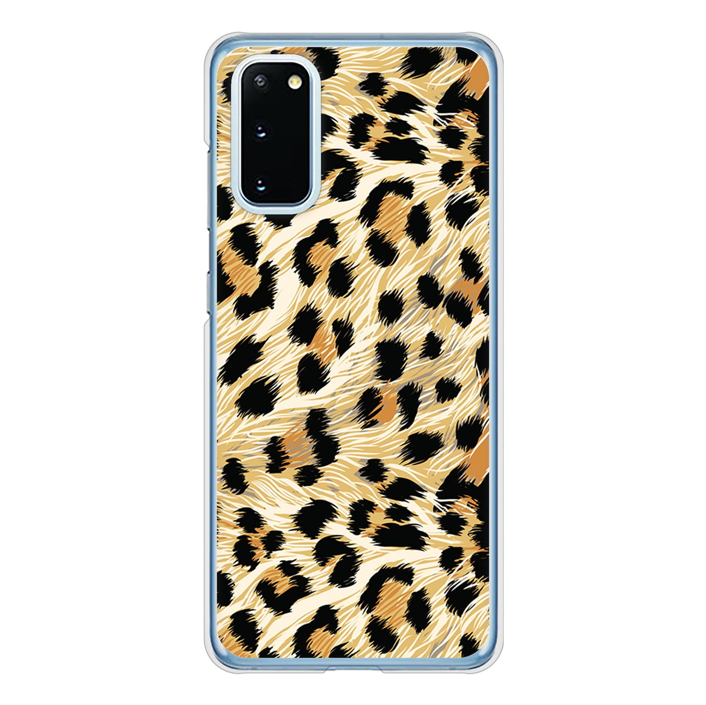 Galaxy S20 5G SC-51A docomo 高画質仕上げ 背面印刷 ハードケース アニマル柄