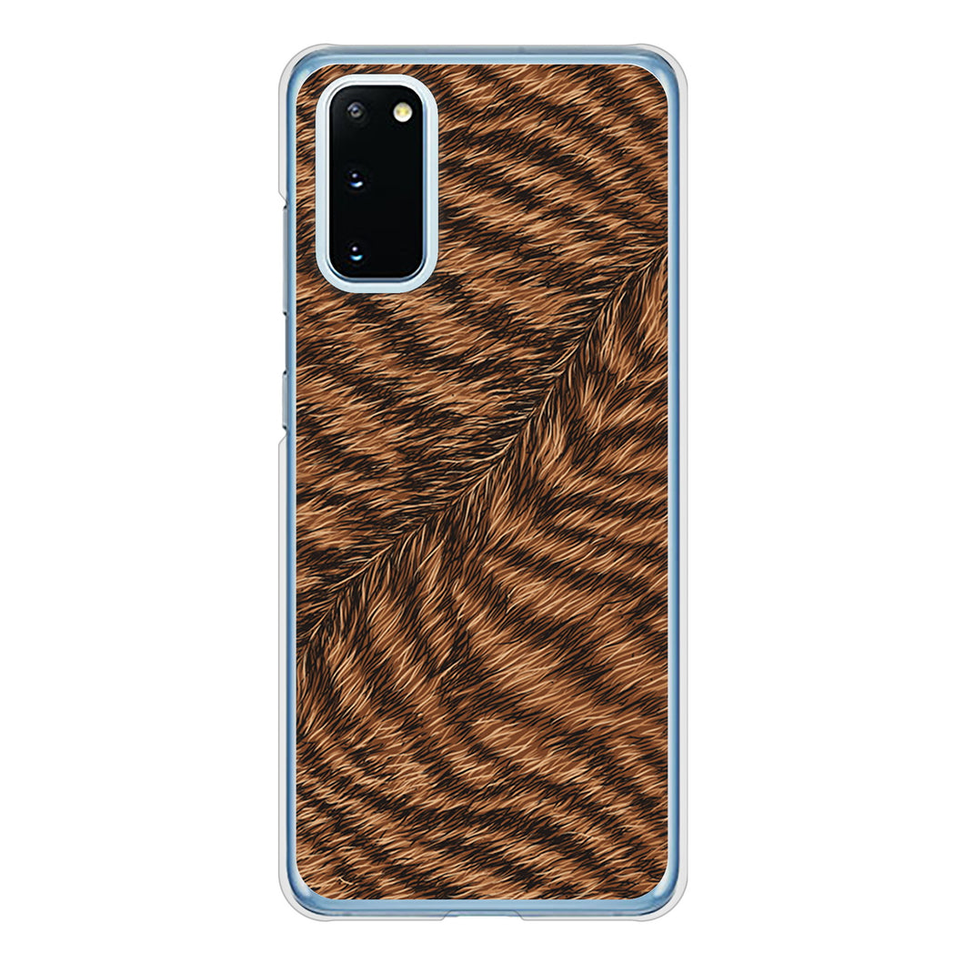 Galaxy S20 5G SC-51A docomo 高画質仕上げ 背面印刷 ハードケース アニマル柄