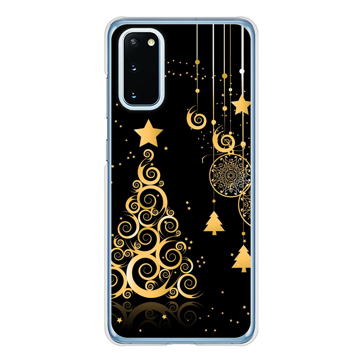 Galaxy S20 5G SC-51A docomo 高画質仕上げ 背面印刷 ハードケース クリスマス