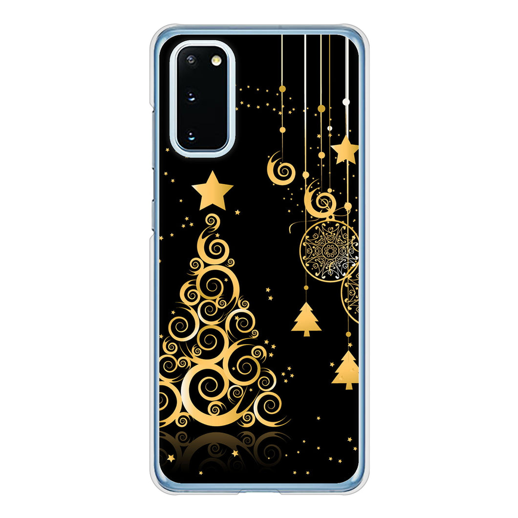 Galaxy S20 5G SC-51A docomo 高画質仕上げ 背面印刷 ハードケース クリスマス