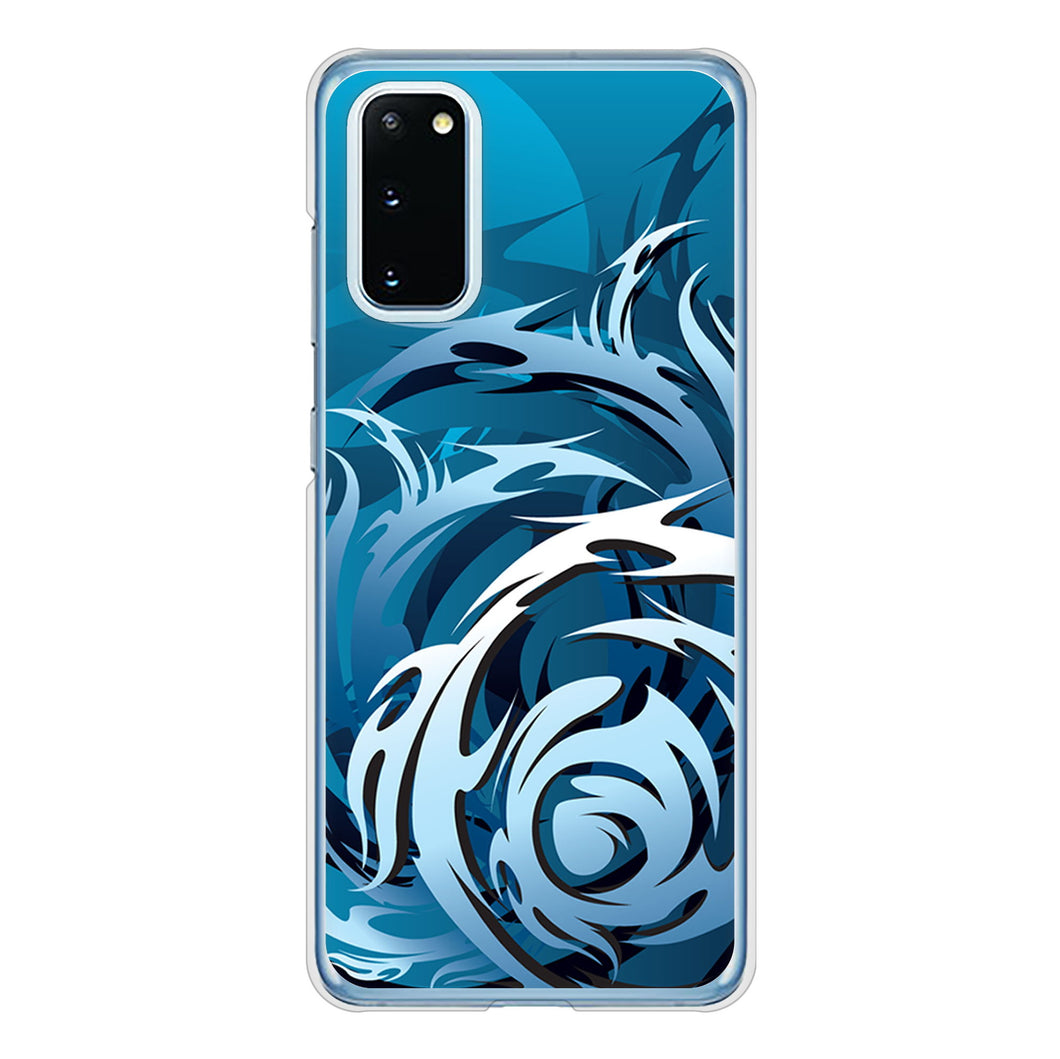Galaxy S20 5G SC-51A docomo 高画質仕上げ 背面印刷 ハードケース 【731 ドラゴンサークル】