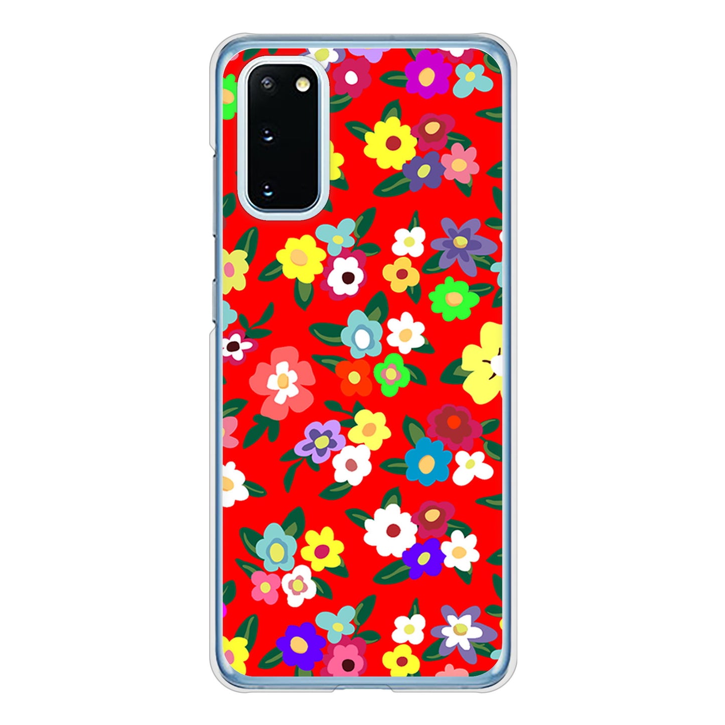 Galaxy S20 5G SC-51A docomo 高画質仕上げ 背面印刷 ハードケース リバティプリント