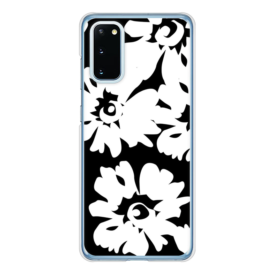 Galaxy S20 5G SC-51A docomo 高画質仕上げ 背面印刷 ハードケース 【1215 モダンフラワー】