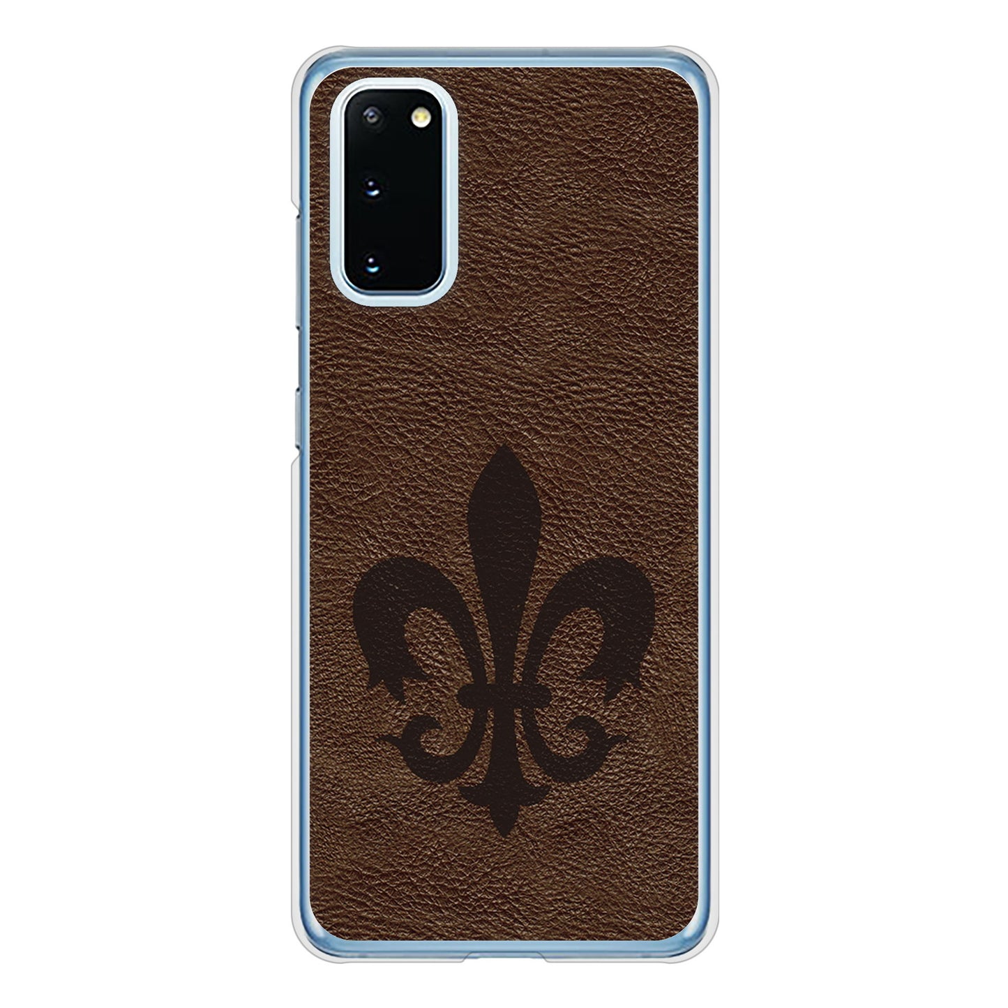 Galaxy S20 5G SC-51A docomo 高画質仕上げ 背面印刷 ハードケース レザー風