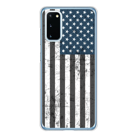 Galaxy S20 5G SC-51A docomo 高画質仕上げ 背面印刷 ハードケース 【EK864 アメリカンフラッグビンテージ】