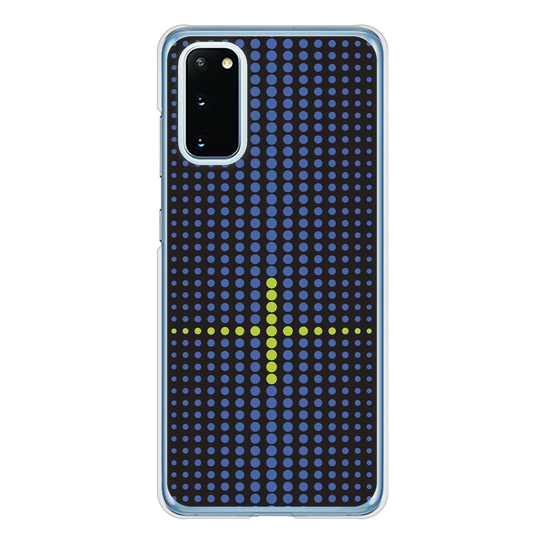 Galaxy S20 5G SC-51A docomo 高画質仕上げ 背面印刷 ハードケース 【IB907 グラデーションドット】