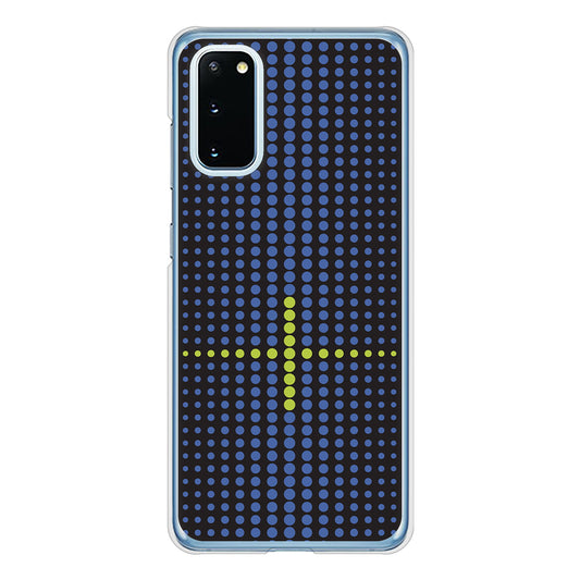 Galaxy S20 5G SC-51A docomo 高画質仕上げ 背面印刷 ハードケース 【IB907 グラデーションドット】