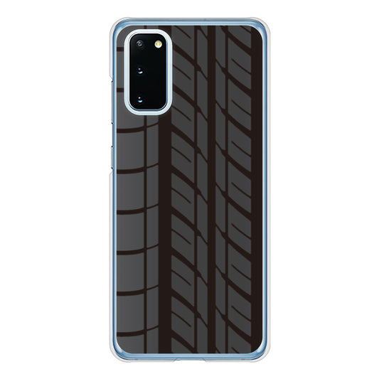 Galaxy S20 5G SC-51A docomo 高画質仕上げ 背面印刷 ハードケース 【IB931 タイヤ】
