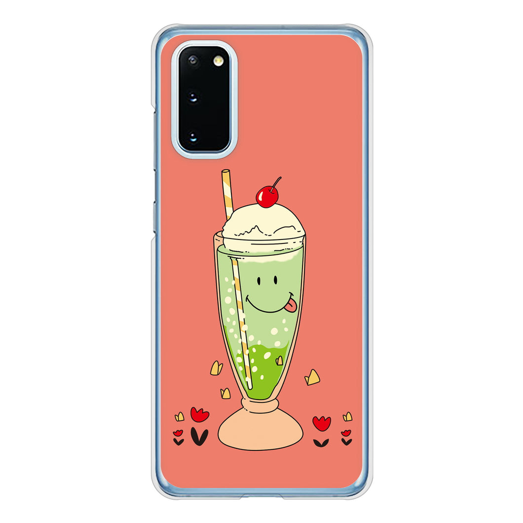 Galaxy S20 5G SC-51A docomo 高画質仕上げ 背面印刷 ハードケース スイーツイラスト