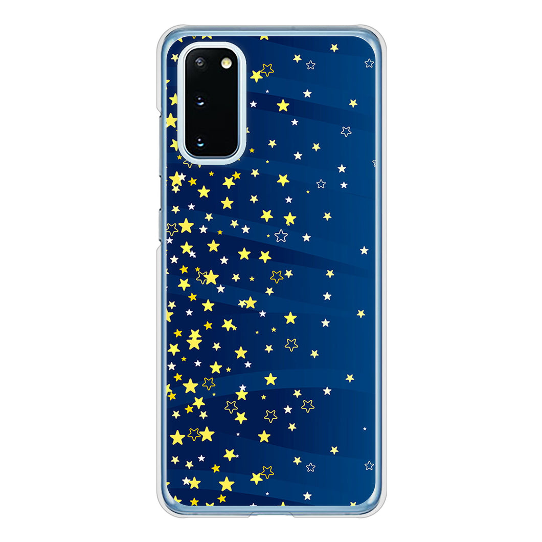 Galaxy S20 5G SC-51A docomo 高画質仕上げ 背面印刷 ハードケース 【VA842 満天の星空】