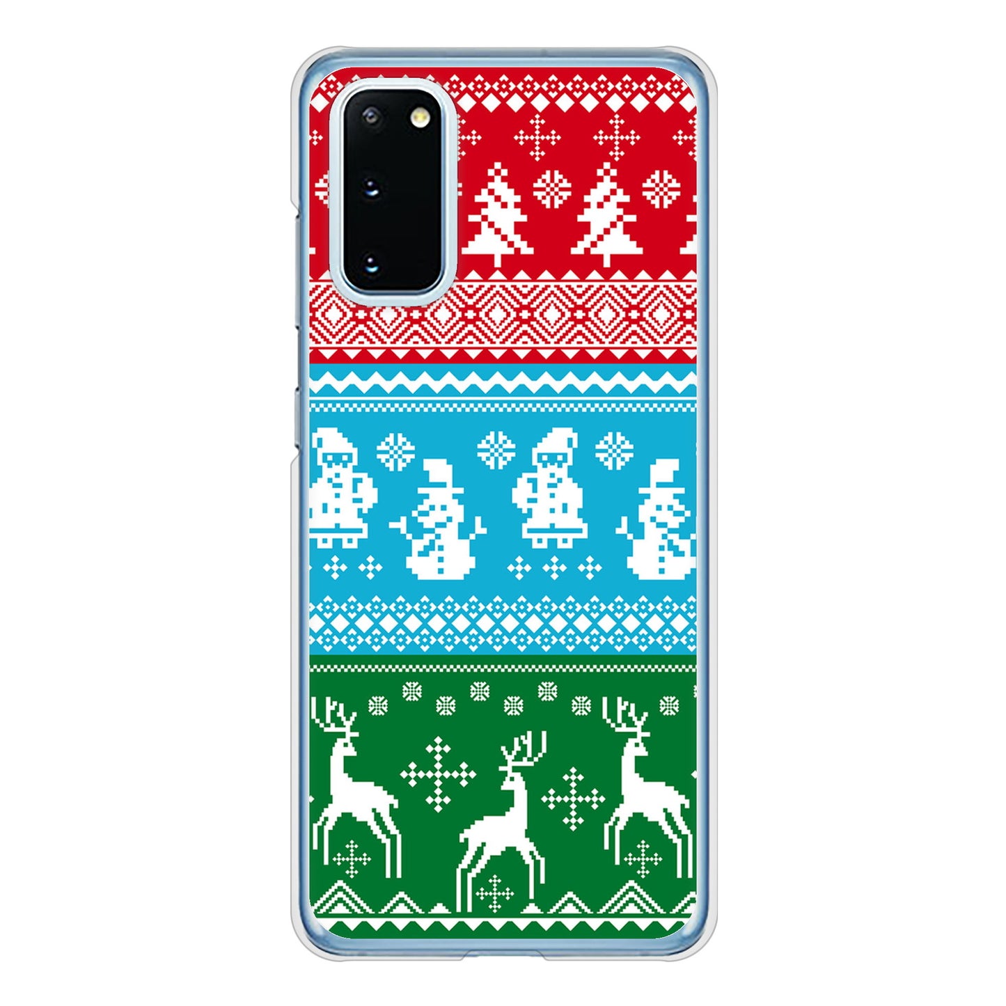 Galaxy S20 5G SC-51A docomo 高画質仕上げ 背面印刷 ハードケース クリスマス