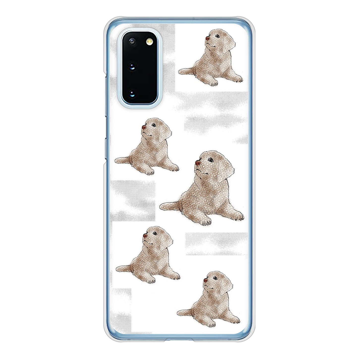 Galaxy S20 5G SC-51A docomo 高画質仕上げ 背面印刷 ハードケース ラブラドールレトリバー