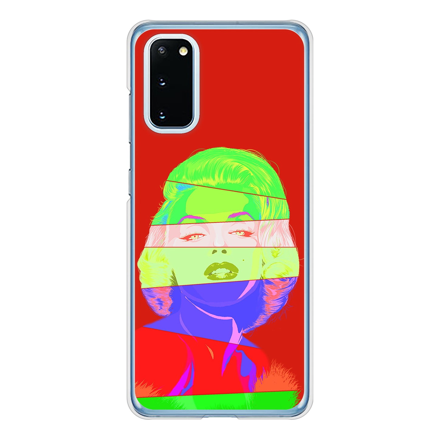 Galaxy S20 5G SC-51A docomo 高画質仕上げ 背面印刷 ハードケース マリリンモンローデザイン