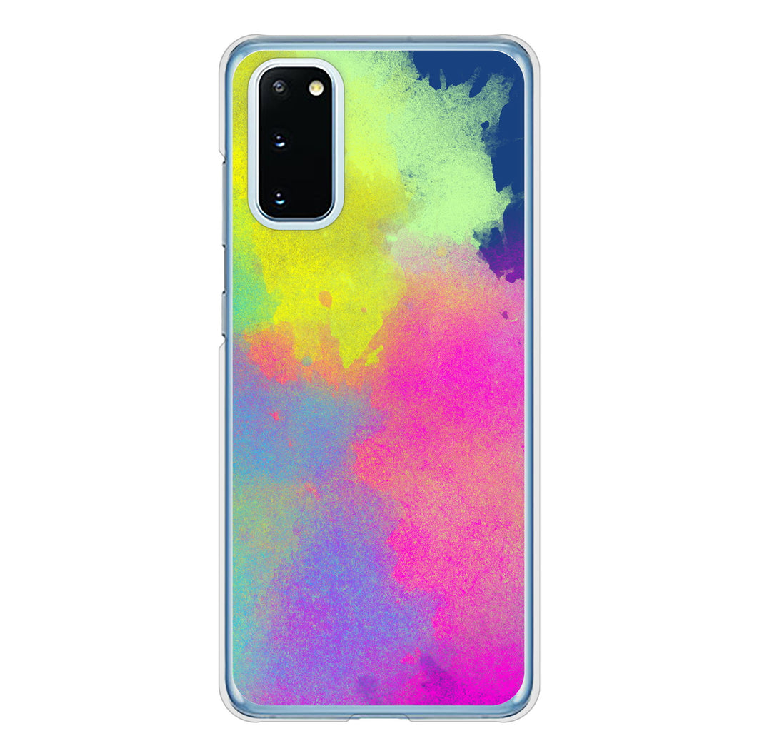 Galaxy S20 5G SC-51A docomo 高画質仕上げ 背面印刷 ハードケース パステルアート